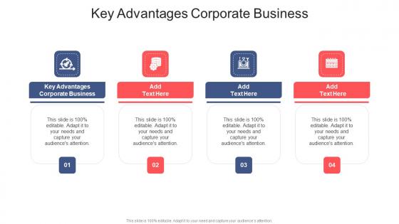Key Advantages Corporate Business In Powerpoint And Google Slides Cpb