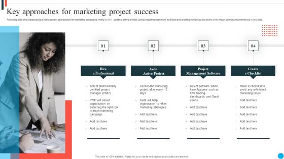 Key Approaches For Marketing Project Success