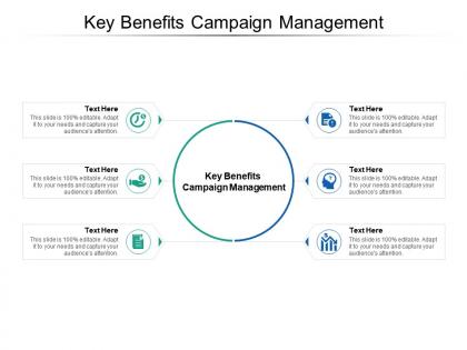 Key benefits campaign management ppt powerpoint presentation summary master slide cpb