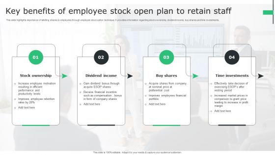 Key Benefits Of Employee Stock Open Plan To Retain Staff
