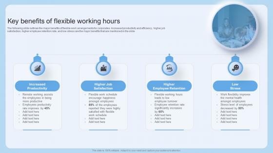 Key Benefits Of Flexible Working Hours Scheduling Flexible Work Arrangements