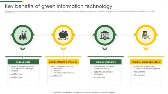 Key Benefits Of Green Information Technology