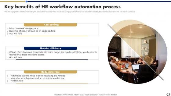 Key Benefits Of HR Workflow Automation Process