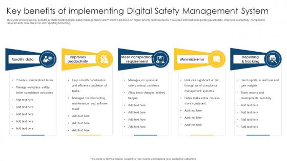 Key Benefits Of Implementing Digital Safety Management System