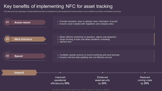 Key Benefits Of Implementing NFC For Asset Tracking Deploying Asset Tracking Techniques