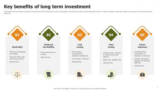 Key Benefits Of Long Term Investment