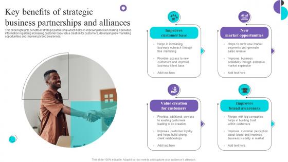 Key Benefits Of Strategic Business Partnerships And Alliances