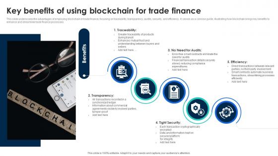 Key Benefits Of Using Blockchain For Trade Finance