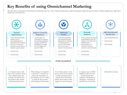 Key benefits of using omnichannel marketing challenge ppt infographics