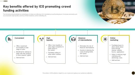 Key Benefits Offered By ICO Promoting Investors Initial Coin Offerings BCT SS V