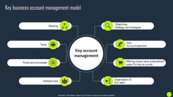 Key Business Account Management Model Key Business Account Planning Strategy SS