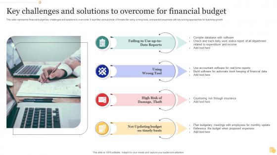 Key Challenges And Solutions To Overcome For Financial Budget
