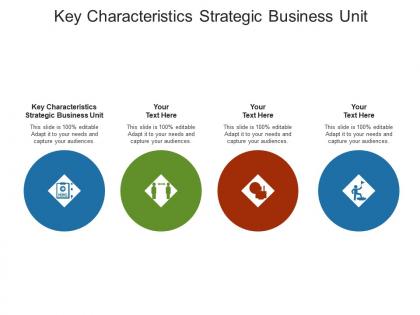 Key characteristics strategic business unit ppt powerpoint presentation infographic template maker cpb