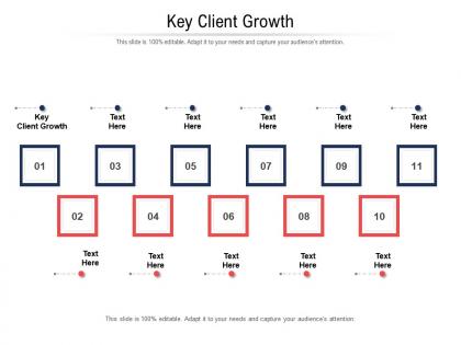 Key client growth ppt powerpoint presentation infographics example topics cpb