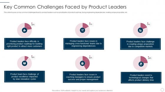 Key common challenges faced by it product management lifecycle ppt tips