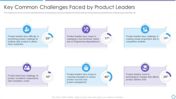 Key common challenges faced leaders developing product lifecycle