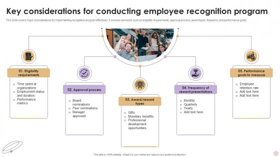 Key Considerations For Conducting Employee Recognition Program