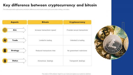 Key Difference Between Cryptocurrency And Bitcoin