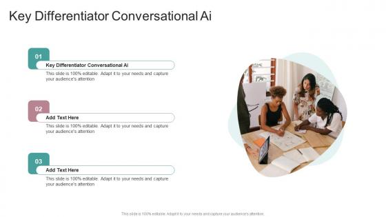 Key Differentiator Conversational Ai In Powerpoint And Google Slides Cpb