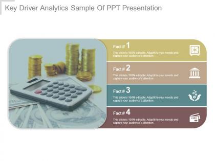 Key driver analytics sample of ppt presentation