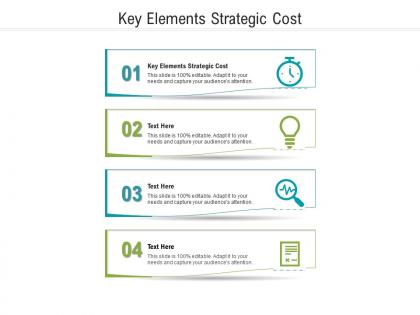 Key elements strategic cost ppt powerpoint presentation layouts themes cpb