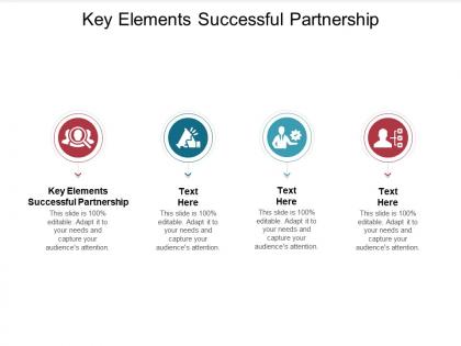 Key elements successful partnership ppt powerpoint presentation icon cpb