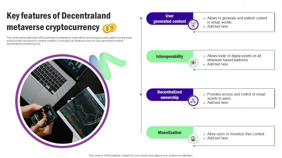 Key Features Of Decentraland Metaverse Cryptocurrency