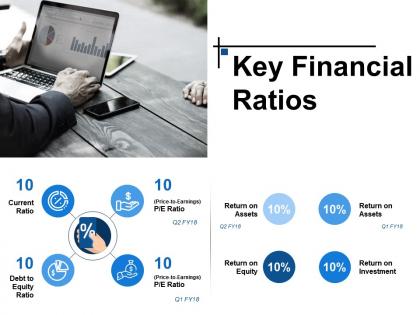 Key financial ratios powerpoint layout