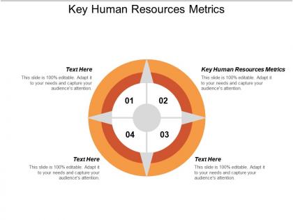 Key human resources metrics ppt powerpoint presentation slides styles cpb