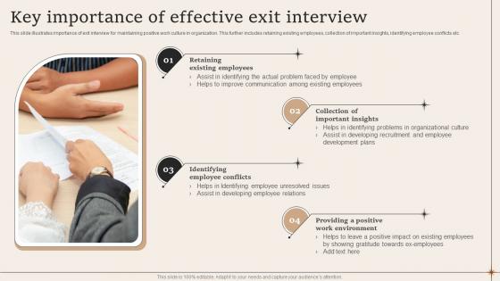 Key Importance Of Effective Exit Interview