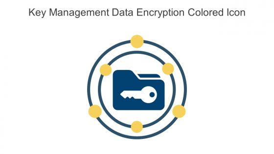 Key Management Data Encryption Colored Icon In Powerpoint Pptx Png And Editable Eps Format