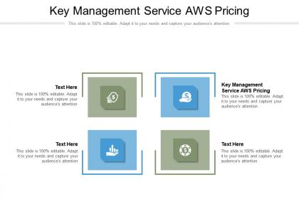 Key management service aws pricing ppt powerpoint presentation icon maker cpb