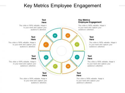 Key metrics employee engagement ppt powerpoint presentation styles icon cpb