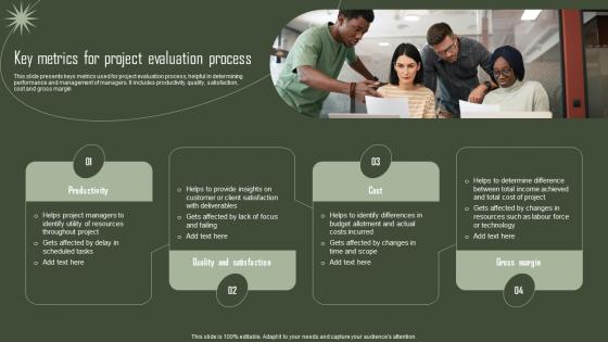 Key Metrics For Project Evaluation Process