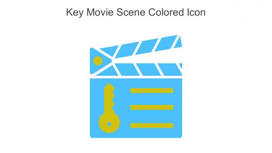 Key Movie Scene Colored Icon In Powerpoint Pptx Png And Editable Eps Format