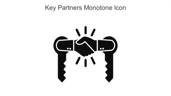 Key Partners Monotone Icon In Powerpoint Pptx Png And Editable Eps Format