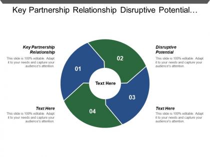 Key partnership relationship disruptive potential superior evolutionary trust relationship