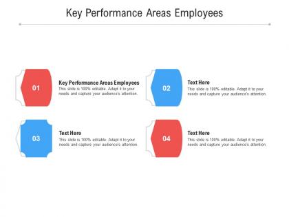 Key performance areas employees ppt powerpoint presentation portfolio good cpb