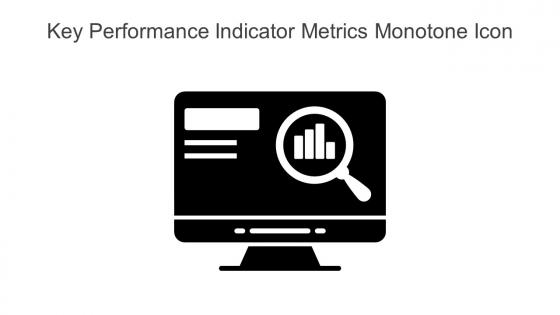 Key Performance Indicator Metrics Monotone Icon In Powerpoint Pptx Png And Editable Eps Format