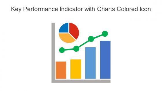 Key Performance Indicator With Charts Colored Icon In Powerpoint Pptx Png And Editable Eps Format