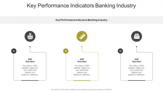 Key Performance Indicators Banking Industry In Powerpoint And Google Slides Cpb