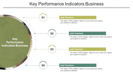 Key Performance Indicators Business In Powerpoint And Google Slides Cpb