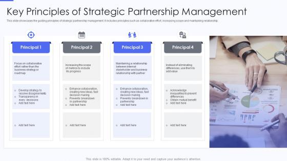 Key Principles Of Strategic Partnership Management