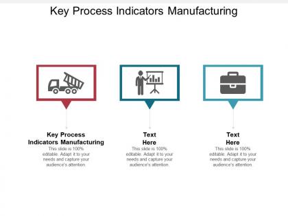 Key process indicators manufacturing ppt powerpoint presentation infographics clipart cpb