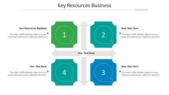 Key resources business ppt powerpoint presentation pictures elements cpb