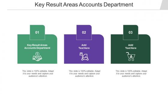 Key Result Areas Accounts Department Ppt Powerpoint Presentation Slides Cpb