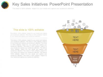 Key sales initiatives powerpoint presentation