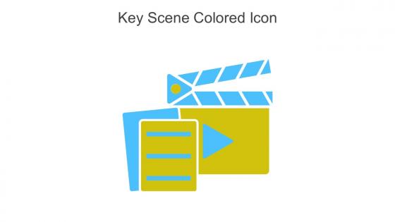 Key Scene Colored Icon In Powerpoint Pptx Png And Editable Eps Format