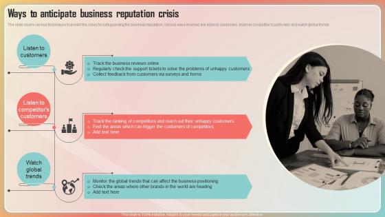 Key Stages Of Crisis Management Ways To Anticipate Business Reputation Crisis