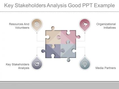 Key stakeholders analysis good ppt example